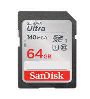 64 GB SD CARD (เอสดีการ์ด) SANDISK ULTRA SDXC UHS-I CARD (SDSDUNB-064G-GN6IN)