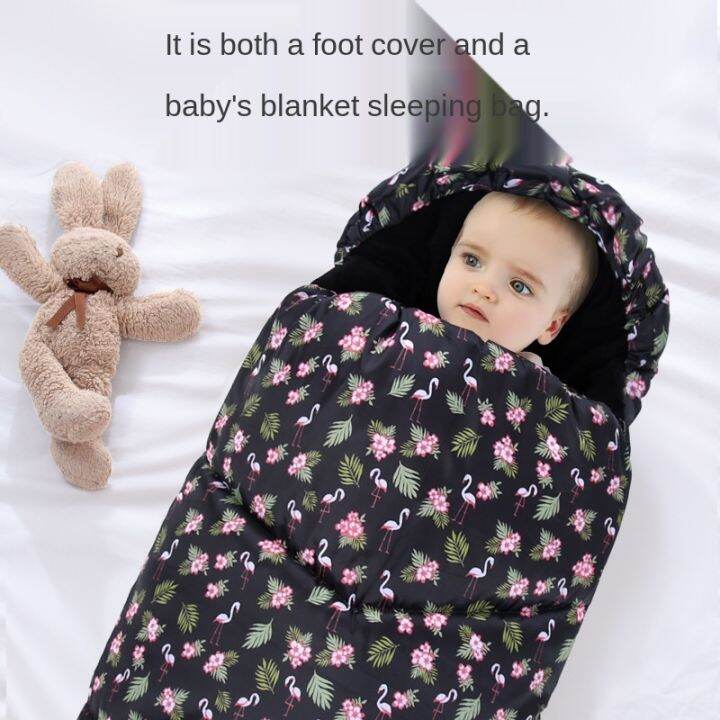 รถเข็นเด็กถุงนอนฤดูหนาว-warm-sleepsack-windproof-รถเข็นเด็กทารกแรกเกิดเด็ก-sleep-sack-footmuff-cotton-cushion