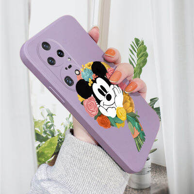 เคสโทรศัพท์ลายการ์ตูนมิกกี้ P50 P40โปรพลัส P40 P40 Huawei เคสป้องกันทนแรงกระแทกกล้องคลุมทั้งหมด