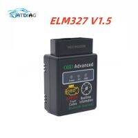 V1.5บลูทูธมินิ ELM327 ELM 327 OBDII อินเตอร์เฟซการวินิจฉัย OBD2ออโต้คาร์วินิจฉัยสแกนเนอร์สำหรับ ซอฟต์แวร์แรงบิด