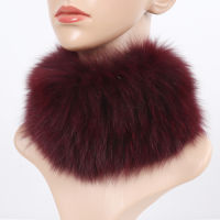 Women Winter Quality Real Fox Fur Hat Scarf Sets Natural Warm Fox Fur Cap Scarves 2 Pieces Lady Knitted Real Fox Fur Hat Muffler