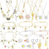 SWA Original Classic Brand Romantic Animal Ring Bracelet Necklace Is Suitable for Ladies To Attend Party jewelry sets