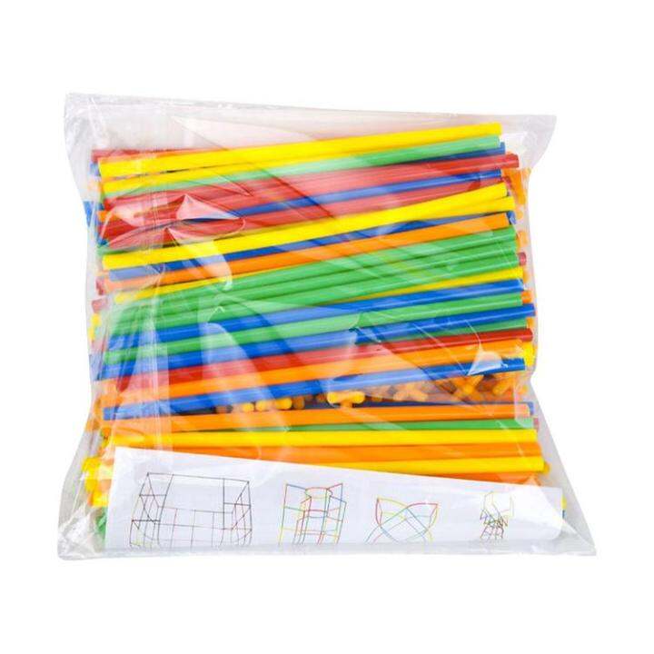 Straw Constructor Building Toys Straw Constructor Interlocking