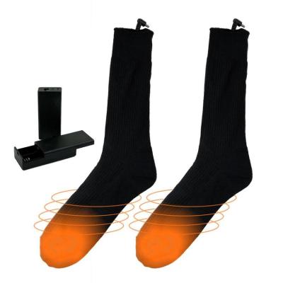 Electric Heated Socks Thermal Heated Socks Rechargeable Soft Winter Thermal Electric Socks for Outdoor Camping Sports Hiking like-minded
