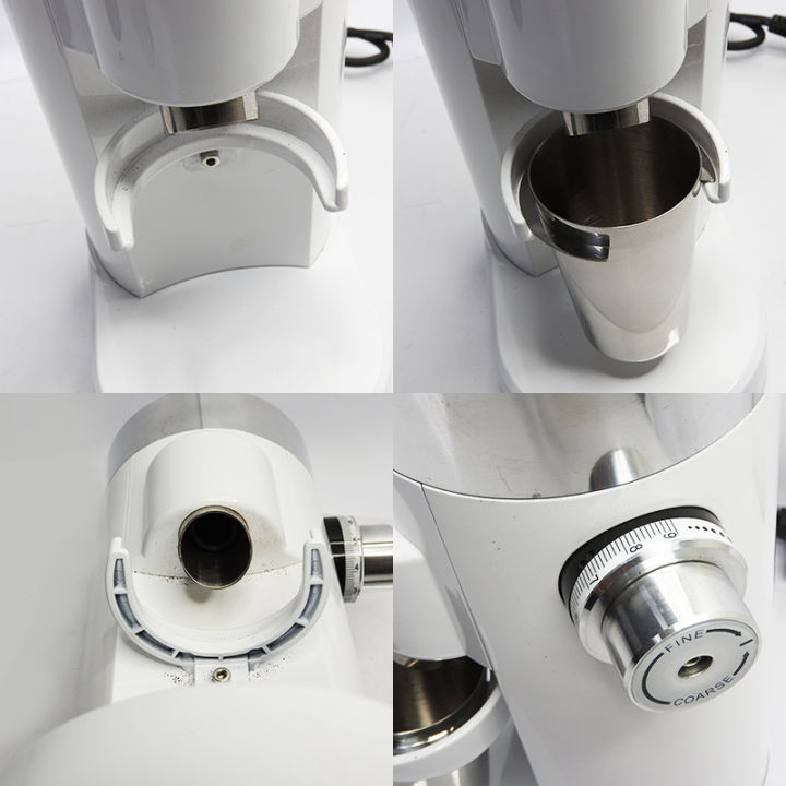 เครื่องบดกาแฟ-เฟืองบด-64mm-เสียงรบกวนต่ำใช้งานด้วยปุ่มสวิตซ์ปุ่มเดี่ยว-ปรับค่าการบด-90-สเกล-ใช้งานคู่กับยางตับไล่ผงกาแฟ