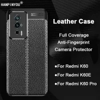 เคส TPU นิ่มหนังหรูสำหรับ Redmi K60 K40 K50 K60E โปรคลุมทั้งหมดอัลตร้าเคลือบด้านหลังตัวปกป้องกล้องถ่ายรูปกันชน