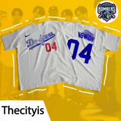 Enhypen GROUP - ENHYPEN on their Dodgers Jersey! ⚾