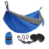 Manufacture Wholesale Customized Logo Hammock Equipment Travel Hammock For Single Double Camping Ride