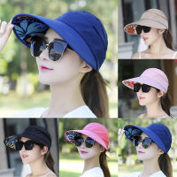 [hot]1PC Womens Anti-UV Fashion Wide Brim Summer Beach Sun Outdoor Hiking Folding Hat