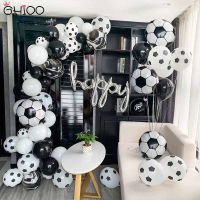 202178pcsSet Helium Foil Latex Globos Kids Boy Football Balloons Garland Arch Kit Birthday Party Decorations Soccer Party Supplies