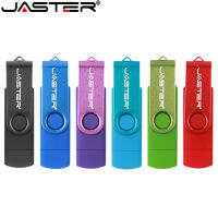 JASTER 3in1 OTG USB 2.0 Flash Drive 64GB Micro Memory Stick 32GB 16GB สำหรับ Samsung และคอมพิวเตอร์ภายนอก 8GB Usb флешка-ganekd