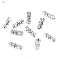 ?【Lowest price】FG 10pcs screw clasp Barrel สกรู clasps สำหรับ DIY สร้อยข้อมือสร้อยคอเครื่องประดับทำ