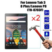 [HOT DOLXIOWEOH 539] 2ชิ้น/ล็อต9H กระจกนิรภัยแข็งสำหรับ Lenovo Tab 3 8 Plus/lenovo P8(TB 8703F) ป้องกันหน้าจอแท็บเล็ตฟิล์มป้องกันยาม