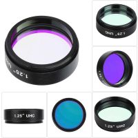 1.25in 31.7mm Portable Camera Filter UHC Light Pollution Inhibition Lens for Astronomical Telescopes