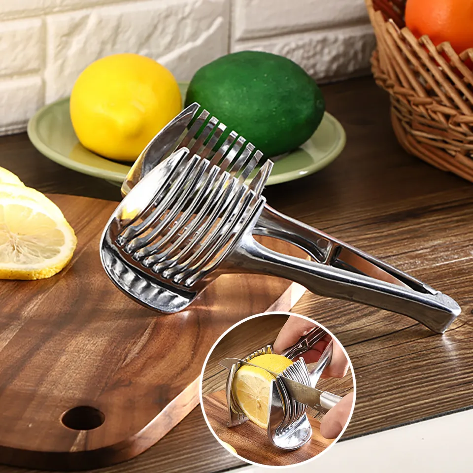 Kitchen Gadgets Handy Aluminum Alloy Onion Holder Potato Tomato