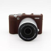 เคสซิลิโคนกล้อง Case silicone Fuji XA3 XA10 Brown (0874)