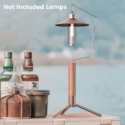 Camping Light Tripod Stand Foldable Camping Desktop Light Stand Camp Supplies Universal Holder Camping Lamp Rack