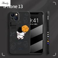 AMELY น่ารักเท่นิ่มสำหรับ IPhone 13 Pro Max Planet,สำหรับ IPhone 13บาสเกตบอลขนาดเล็กมนุษย์อวกาศเคสโทรศัพท์มือถือบาสเก็ตบอลสำหรับ iPhone 13 Pro Max เคสโทรศัพท์สำหรับ iPhone ซิลิคอนนิ่มเคส TPU ฝาครอบกันกระแทก