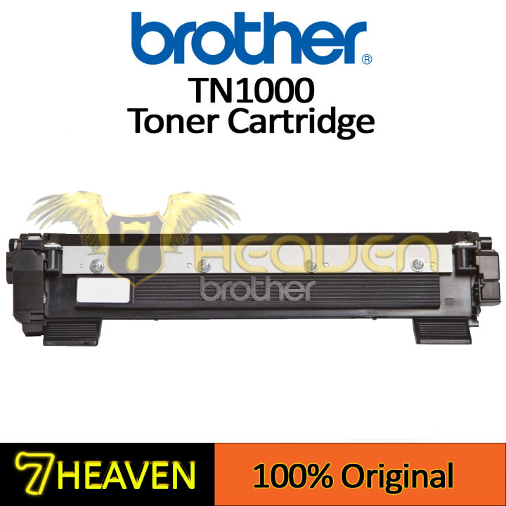 Brother TN-1000 Black Original Toner Catridge For HL-1110, HL-1210W, DCP-1510,  DCP-1610W, MFC-1810, MFC-1815, MFC-1910W ( TN1000,1000)