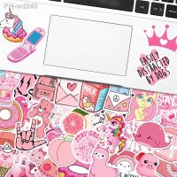 10/30/50PCS Cartoon Cute Pink Girl Unicorn Personality Graffiti Stickers Luggage Refrigerator Laptop Computer Wholesale