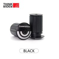 ThinkRider ฝาครอบแฮนด์จักรยาน2ชิ้น,ห่วงสำหรับจักรยานเสือภูเขาปลั๊กท้ายจักรยานเสือหมอบปลั๊กหัวท้ายปลั๊กท้ายชิ้นส่วน