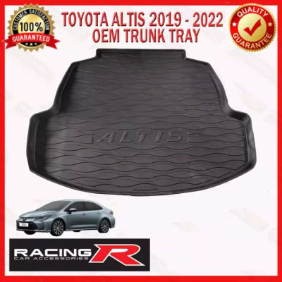 Toyota Altis 2019 - 2022 OEM Trunk Tray (อุปกรณ์เสริมสำหรับรถยนต์ Trunk Matting) 2020 2021