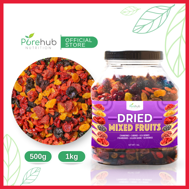 Purehub Dried Mixed Fruits in a Jar Lazada PH