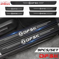 สำหรับ DFSK อุปกรณ์ป้องกันสติ๊กเกอร์แปะประตูรถคาร์บอนไฟเบอร์สติกเกอร์แถบยาวธรณีประตูรถยนต์สำหรับ DFSK Glory 560 Glory 580 Glory IAuto