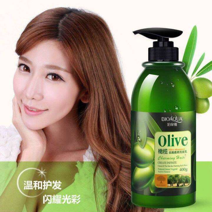 BIOAQUA Professional Olive AntiDandruff Hair Shampoo Soft Refreshing
