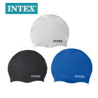 =-=.INTEX55991 สีทึบซิลิโคนกันน้ำว่ายน้ำหมวกดำน้ำป้องกันหูเคลือบหมวกว่ายน้ำมืออาชีพสินค้า