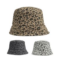 [COD] Korean ins net red leopard fisherman hat spring and summer womens trendy basin sun protection literature art leisure