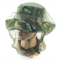 【CW】 Outdoor Safety Camping Net Cap Hat Insect Mesh Protection