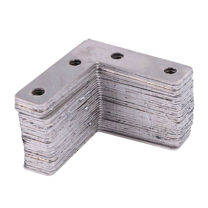 50mmx50mmx1mm-l-shaped-flat-fixing-mending-repair-plates-brackets-30pcs