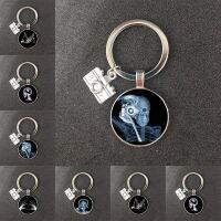 BTWGL Nurse Keychain Alloy Camera Key Chain Jewelry Dome Glass Keychain Medicine Lovers Gift X-Ray Film Keychain Nurse Doctor Gi