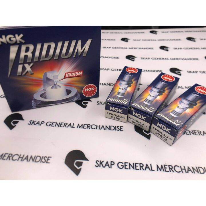 moto NGK SPARK PLUG IRIDIUM RAIDER 150 F.I. / GIXXER ROUSER CPR7EAIX