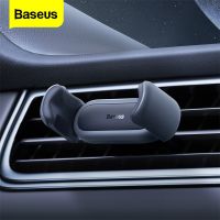 Baseus Car Phone Holder For iPhone 13 12 Pro Samsung S22 Xiaomi Huawei Auto Air Vent Mount Holder Smartphone GPS Support Stand Selfie Sticks