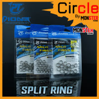 ห่วงสปริทริง ห่วงใส่เหยื่อปลอม SPLIT RING by PIONEER