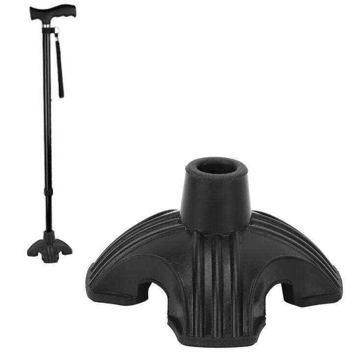 Quadruple Replacement Rubber Cane Tips Quad Support Cane Tip Stable