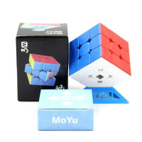 Moyu Meilong 3เมตรแม่เหล็กเมจิก Cube ความเร็ว3x3 Stickerless มืออาชีพอยู่ไม่สุข Cubo Magico ปริศนาของเล่นวันเกิดของขวัญคริสต์มาส