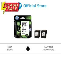 HP 680 Black Ink Cartridge 2-Pack DeskJet 2675 / 2676 / 2677 / 3786 / 5076 / 5275 / 5276 #หมึกเครื่องปริ้น hp #หมึกปริ้น   #หมึกสี   #หมึกปริ้นเตอร์  #ตลับหมึก