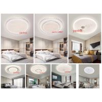 {ItalyNest shop}ตัวอย่างคลาสสิคประหยัดพลังงาน Led 48W 3สีสำหรับตกแต่งดีไซน์ทันสมัยโคมไฟ LED ไฟติดเพดานที่ดีที่สุด (40ซม.)