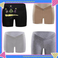 【จัดส่งที่รวดเร็ว✨】Modal Cotton Leggings Low Waist Belly Support Anti-exposure Safety Pants Shorts For Pregnant Women