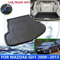 สำหรับ Mazda6 GH1อัลตร้า2009 ~ 2013 2010 2011 2012แผ่นป้องกันฝาหน้าฝาหลังกระโปรงรถอุปกรณ์เสริมป้องกันดินสอเขียนขอบตากันน้ำรถยนต์ป้องกันเสื่อกันเปื้อน