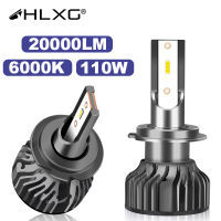 HLXG H8 H9 H11 h4 led H1 h7 HB3 HB4 led 9005 9006 LED luces headlight bulb lamp 12V 20000LM 6000K auto lampada car Light luz led