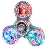 Crystal Luminous LED light Fidget Spinner Hand Top Spinners Glow in Dark