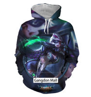 2021 new 3D Hoodies fashion trend Explosion Natalia Black Mamba