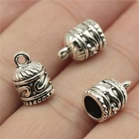 【YF】✔❉  WYSIWYG 10pcs 12x8x8mm Tassel Cap End Caps Bead Jewelry Finding