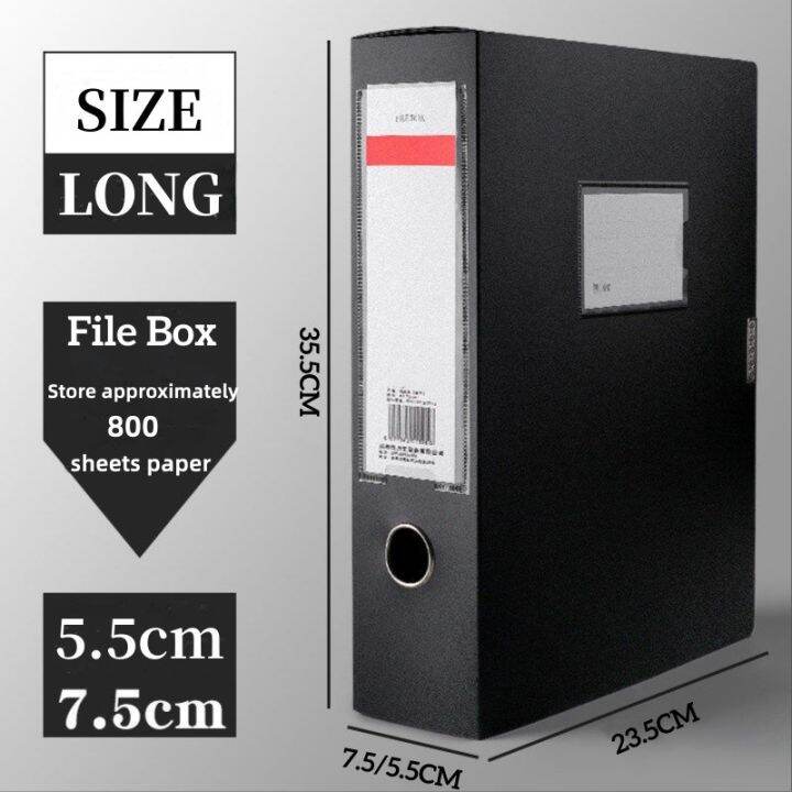 Long Size Document Box File Box Paper Organizer Document Organizer File ...