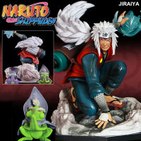 Model โมเดล Figure ฟิกเกอร์ จากการ์ตูนเรื่อง Naruto Shippuden นารูโตะ ชิปปุเดง นินจาจอมคาถา โอ้โฮเฮะ ตำนานวายุสลาตัน Jiraiya จิไรยะ หนึ่งในซังนิน นินจา ของ โคโนฮะงาคุเระ Ver Anime อนิเมะ การ์ตูน มังงะ คอลเลกชัน ของขวัญ New Collection Doll ตุ๊กตา manga