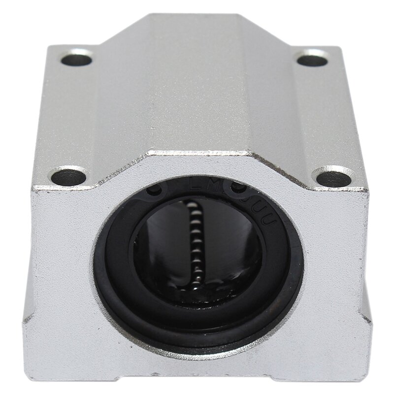 2PCS SC20UU Aluminum Alloy Linear Motion Slide Bushing Ball Bearing Slide Block 
